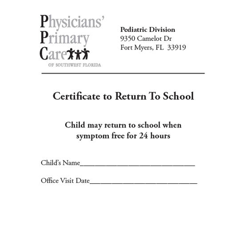 Return to School 4.25x5.5 Pads - Fort Myers